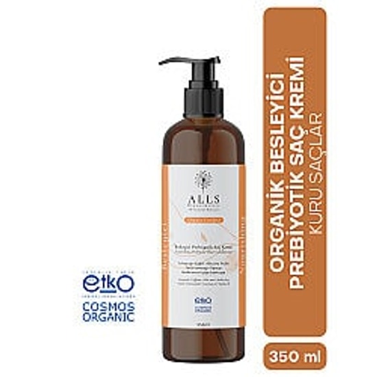 Alls Biocosmetics Organik Besleyici Prebiyotik Saç Kremi 350 ml