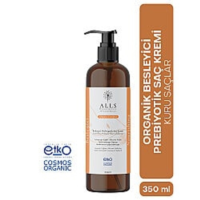 Alls Biocosmetics Organik Besleyici Prebiyotik Saç Kremi 350 ml