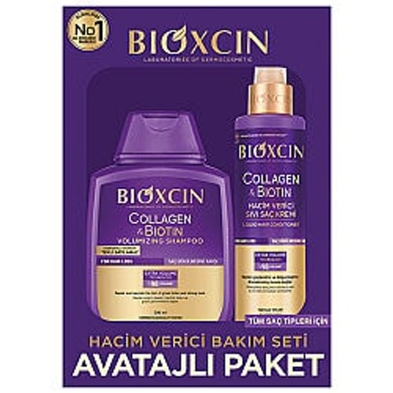 Bioxcin Volumizing Care Set - Şampuan ve Saç Kremi Avantajlı Paket