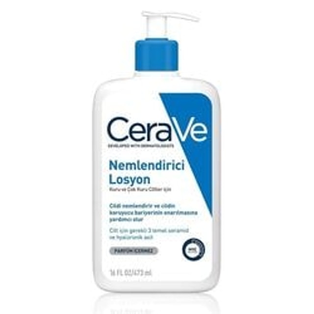 CeraVe Nemlendirici Yüz ve Vücut Losyonu-Seramid Ve Hyalüronik Asit İçerikli 473 ml